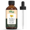 Organic Zing Arnica (Arnica Montana) Oil | Essential Oil for Skincare, Hair Care & Massage - 30 Ml