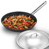 Hawkins Futura 30 cm Frying Pan Non Stick Fry Pan with Stainless Steel Handle and Stainless Steel Lid