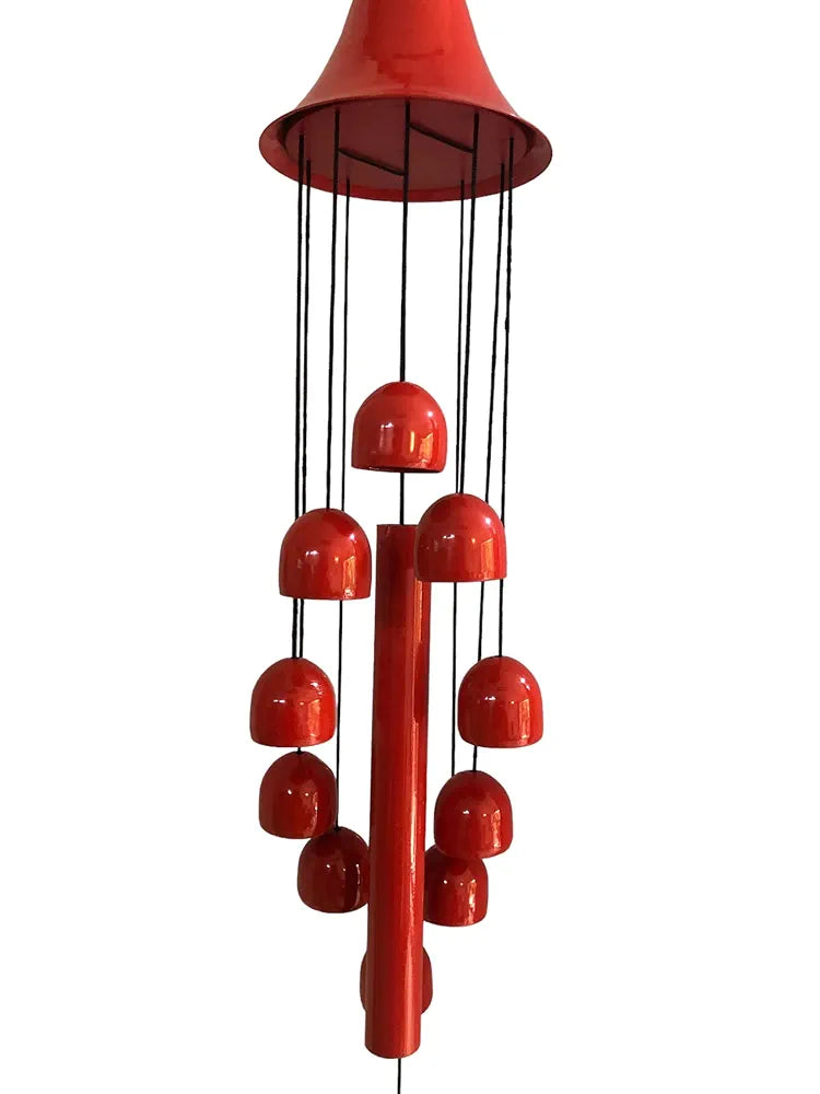 PARADIGM PICTURES 10 Bells Wind Chime for Home Decor Good Luck Lover Gift Positivity