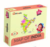 Mittimate Map of India Jigsaw Puzzle Game for Kids Age 4 to 6 Old 36 Pieces Puzzle Toy