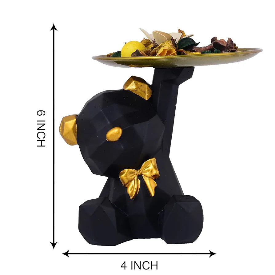 zart Resin Cool Dog Showpiece For Home Shelves Decor Item, Home Kitchen Decor, Office Decor Item , Pack of 1