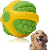 Pet Needs Rubber Latex Cute Squeaky Rubber Melon Ball Shape Toy for Small Puppy Fetch and Interactive Toys | Small, Melon