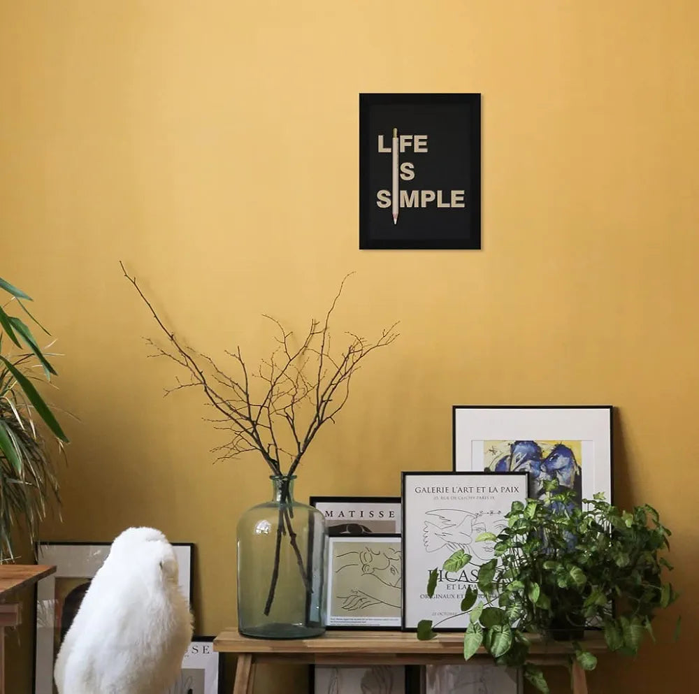 ArtX Paper Motivational Quotes Wall Frame Art Painting, Multicolor, Motivational, 10.0 X 13.0 inches, Set of 1 