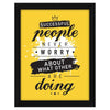 ArtX Paper Motivational Quotes Successful People Wall Frame Art Painting