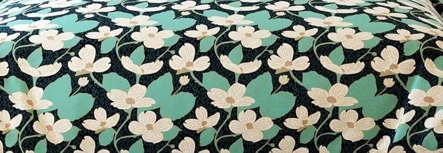 THE HOME STYLE 400 TC Cotton Elastic Fitted All Around Printed King Size Double Bed Bedsheet wih 2 Pillow Cover 