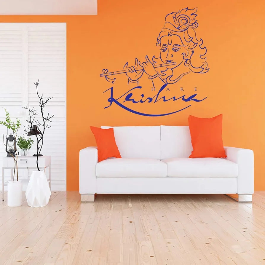 Rangoli White Glossy Vinyl Wall Sticker Premium Self-Adhesive Waterproof Decorative Wall Decal for Bedroom, Living Room, Office & Home Decoration Easy to Apply. Parent-4, Design-8