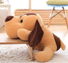 Tickles Cute Lying Dog Soft Stuffed Plush Animal Cushion for Kids 30cm