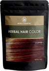 Korus Essential Natural Herbal Hair Color For Women & Men - Copper - 100 gms