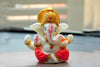 Nrson Polyresin Meditating Lord Ganesha Idols for Home Decor Car DashboardMulticolour