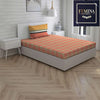 Layers Firenze 2 Cotton 144 TC Single Bedsheet Set Orange/Red
