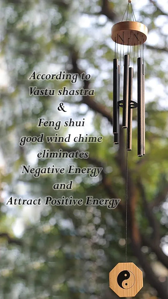 PARADIGM PICTURES 6 Pipe Wind Chimes for Home | Home Decor Items