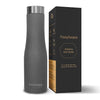 Frenchware Water Bottle 1 Litre, Stainless Steel, Premium SS 304, Misty Slate | Easy-to-Clean