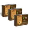Earthy Sapo Reetha Shampoo Bar for Dry Hair - 100 gms (Pack of 3)