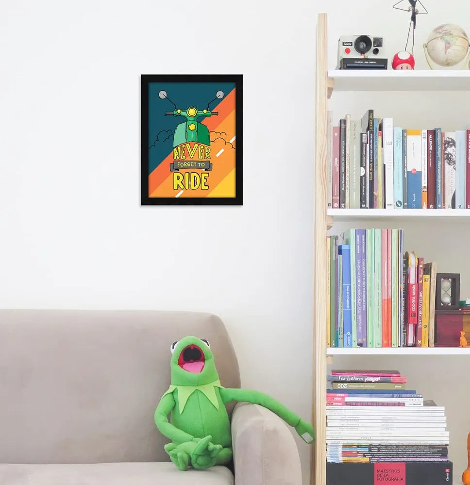 ArtX Paper Motivational Quotes Wall Frame Art Painting, Multicolor, Motivational, 10.0 X 13.0 inches, Set of 1 