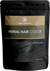 Korus Essential Natural Herbal Hair Color For Women & Men - Soft Black - 100 gms