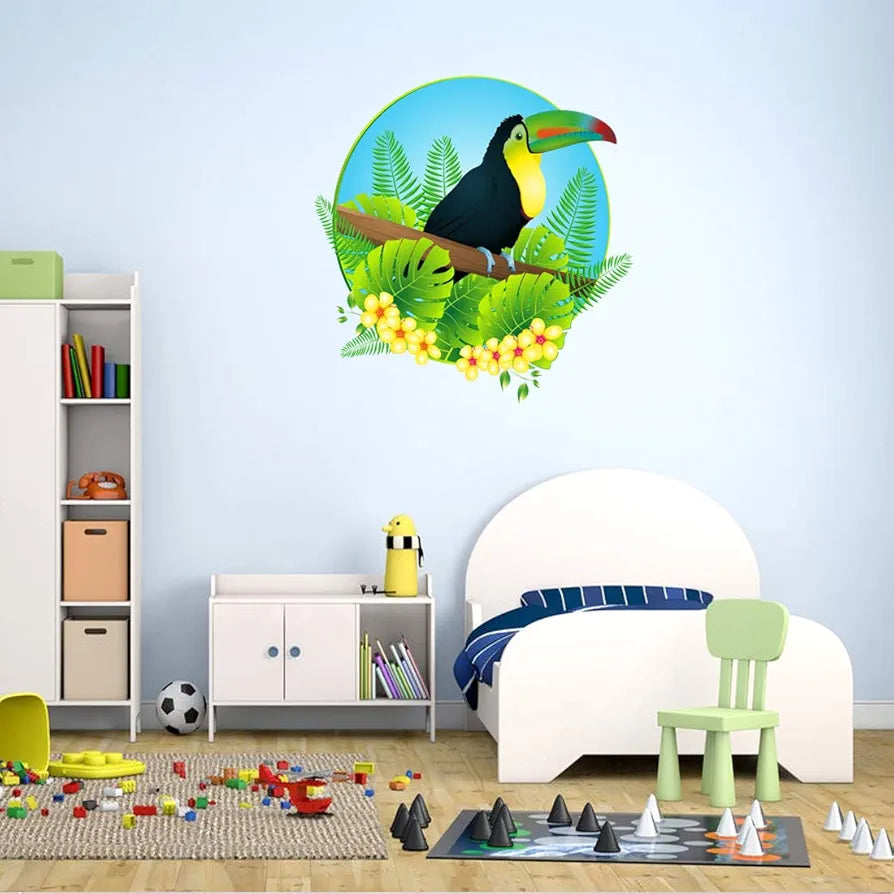 Rangoli White Glossy Vinyl Wall Sticker Premium Self-Adhesive Waterproof Decorative Wall Decal for Bedroom, Living Room, Office & Home Decoration Easy to Apply. Design-10