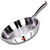 Sumeet Cook Smart TriPly SAS Steel-Aluminium Steel 3 Layers Fry Pan 1 Ltr - 20Cm