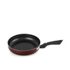 Cello Non Stick Induction Base Frying Pan/Tapper Pan | 220 mm | Cherry | Aluminium