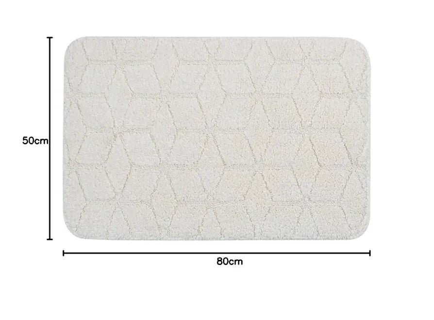 Saral Home Solid Antiskid Bathmat Set 