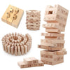 FunBlast Wooden Stacking Toy for Kids Toy Blocks & Tumbling Tower with Dice Games for Learning Toy