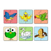 Artvibes Birds Wooden Jigsaw Puzzle Games for Children & Kids Age 2-5 | 4 Pieces Puzzles | Toddler's Wooden Puzzle | Set of 6