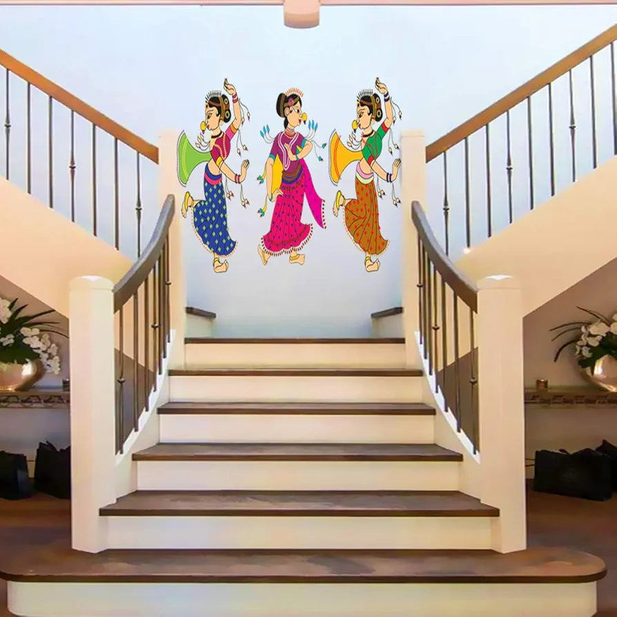 Rangoli Vinyl Wall Sticker Self-Adhesive Wall Decor for Home, Office, Bedroom, and Living Room Décor Easy to Apply & Peel. Parent 2, Design-15