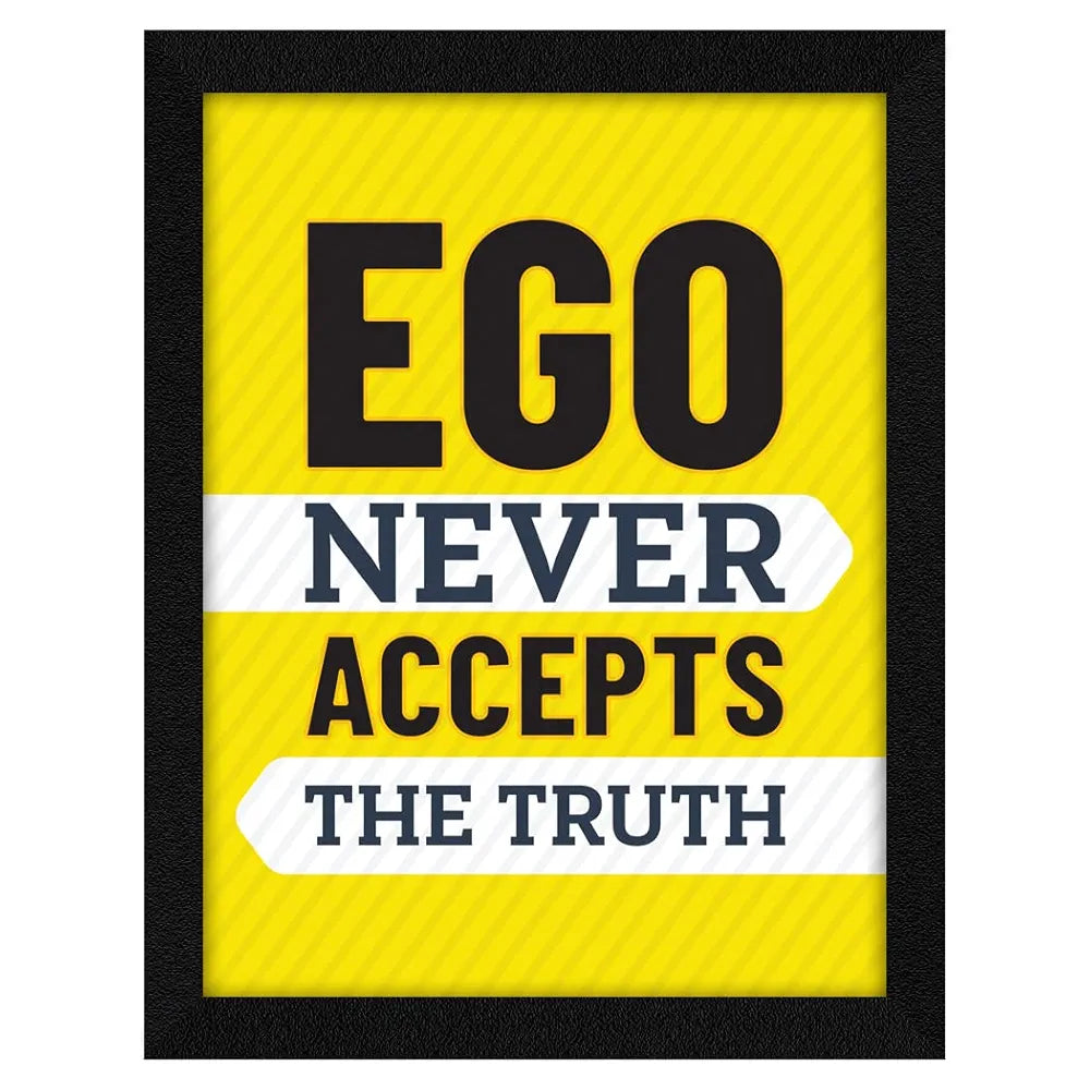 ArtX Paper Motivational Quotes Wall Frame Art Painting, Multicolor, Motivational, 10.0 X 13.0 inches, Set of 1 