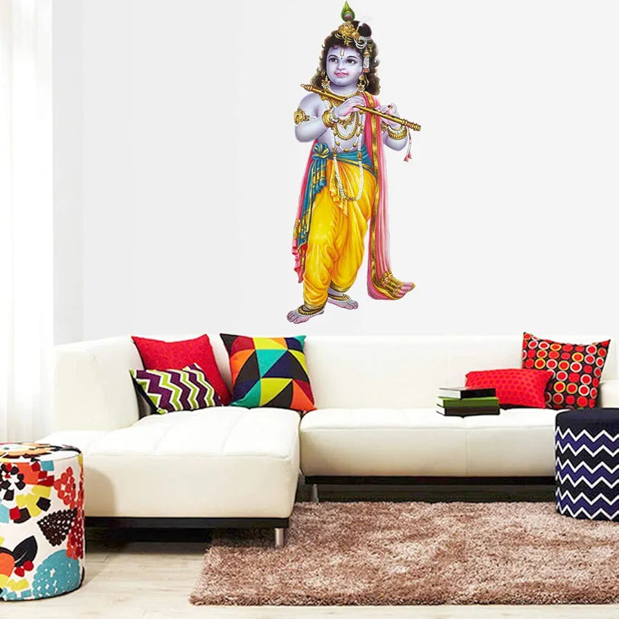 Rangoli White Glossy Vinyl Wall Sticker Premium Self-Adhesive Waterproof Decorative Wall Decal for Bedroom, Living Room, Office & Home Decoration Easy to Apply. Parent-6, Design-22