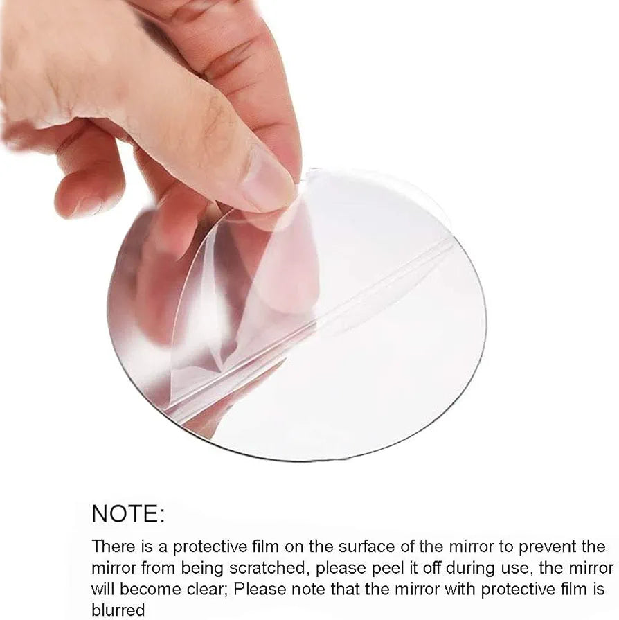 Bikri Kendra - 32 Hexagon with 20 Butterfly Silver Mirror Stickers for Wall, Hexagon Mirror Wall Stickers, Acrylic, Wall Stickers for Hall Room, Bedroom, 