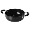 Sumeet Aluminium Mini Deep Kadai 750 mlHard Anodised Black