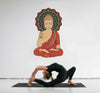Rawpockets Decal Buddha Peaceful Wall Sticker