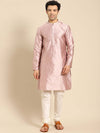 Amodh by Kisah Men Mauve Kurta (Set of 2)