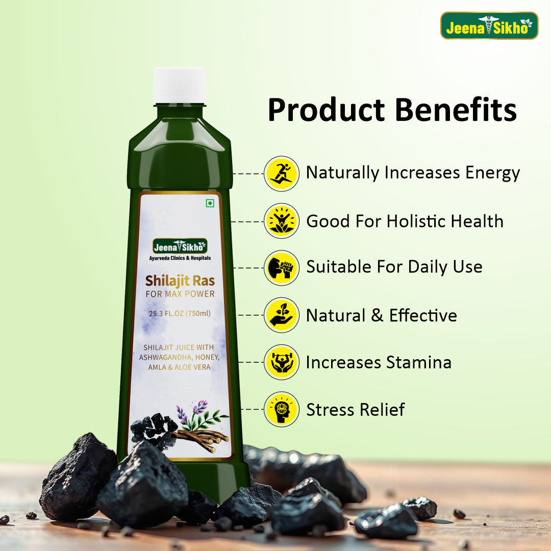 Shilajit Ras For Max Power Juice | 750 ml