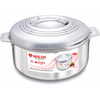 Nirlon Stainless Steel Double Wall Insulated Casserole With Steel Lid | 2 Liter