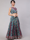 AKS Printed Ready to Wear Lehenga & Blouse With Dupatta