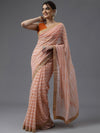 Kasee Striped Embroidered Saree