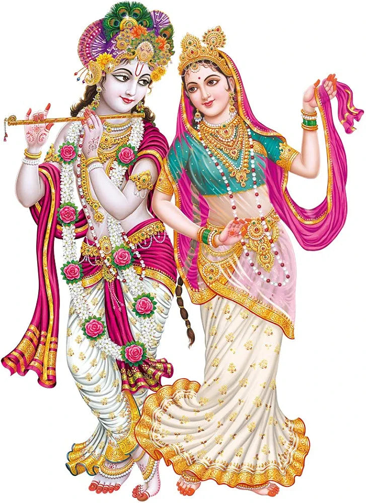 Rangoli White Glossy Vinyl Wall Sticker Premium Self-Adhesive Waterproof Decorative Wall Decal for Bedroom, Living Room, Office & Home Decoration Easy to Apply. Parent-5, Design-19