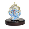 Gold Art India Lord Ganesha Idol Kalpavruksh Tree for Home Entrance Ganesh Ji Colour Blue