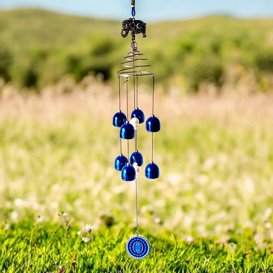 Paradigm Pictures Evil Eye Wind Chime for Home and Balcony Bells