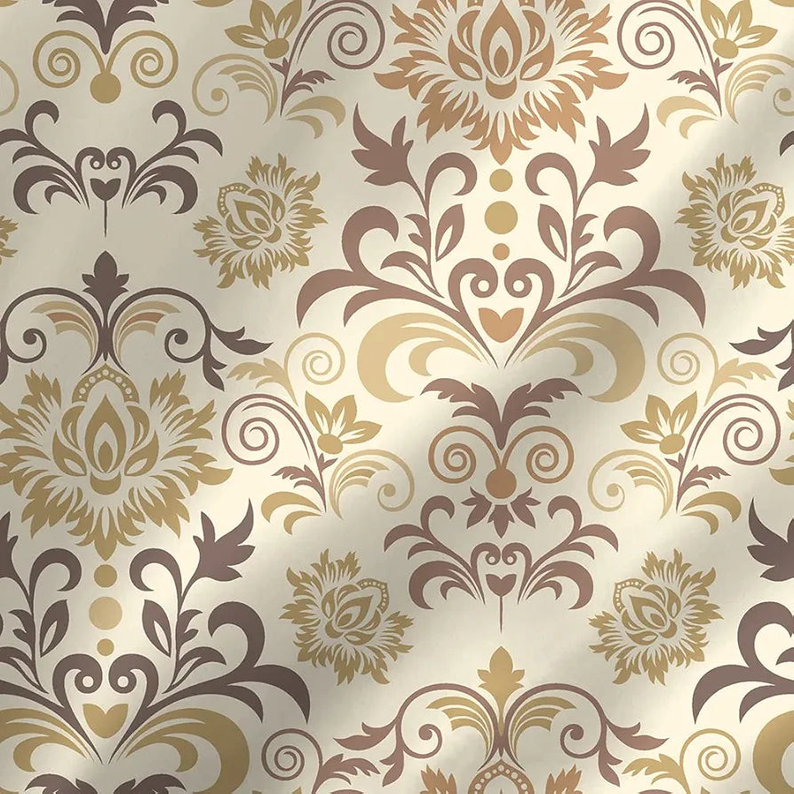 Layers 100% Cotton Bedsheet for Single Bed with 1 Pillow Cover  Light Weight, Breathable, Moisture Absorbent, All Season Comfort, Classic Collection