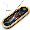 Simply Vedic Dual Incense Holder Burner& Ash Catcher Tray 11