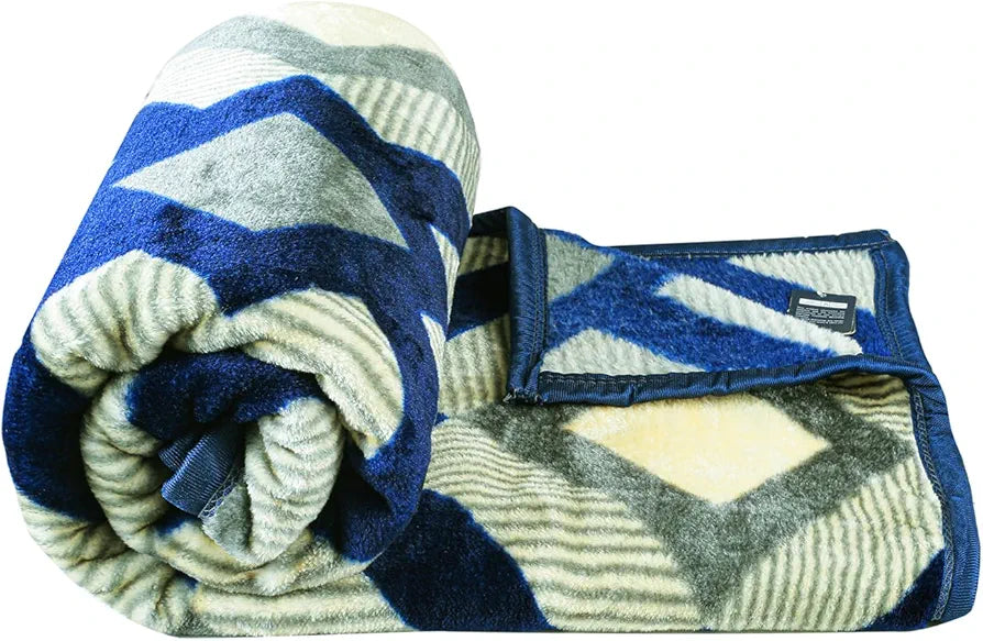 Premium Super Soft Cloudy Printed Mink Single Bed Blanket for All Season, Ultrasoft & Cozy Single Ply Blanket | |152 x 228 Cm | TC - 280