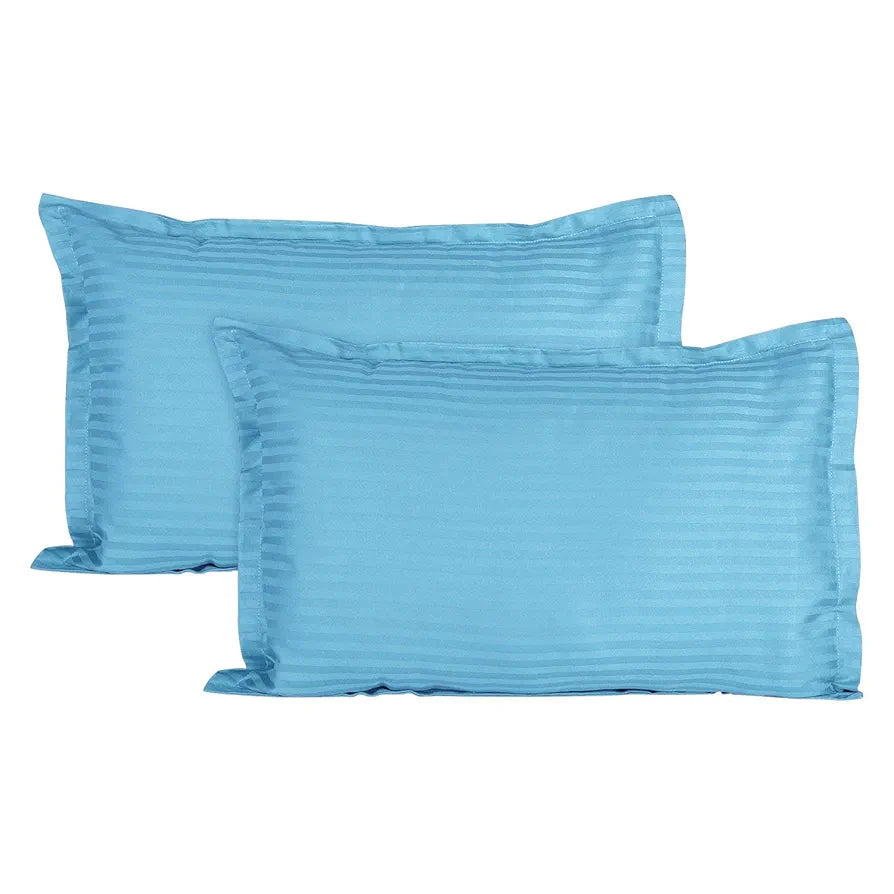 AEROHAVEN™ Glorious 210TC 100% Striped Satin Cotton Pillow Cover Set - 18