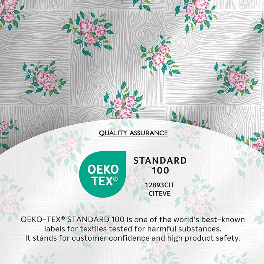 Zen Cotton Blend Double Bedsheet Set  | 1 Double Cotton Bedsheet & 2 Pillow Covers | Breathable & Anti-Wrinkle | 225 CVC | 