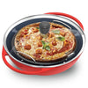 Hawkins Diecast 30 cm Nonstick Pizza Maker and Cake Baker with Glass Lid