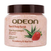 Odeon Strawberry & Aloe Vera Face and Body Scrub - 300 ml