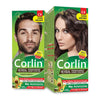 Corlin Herbal Permanent Hair Color Cream Dark Brown C4 - 100 gms (Pack of 2)