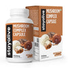 StayAlive Mushroom Complex 11500mg 6in1 Mushroom Supplement w Lions Mane Powder - 120 caps