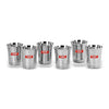 Sumeet Stainless Steel Glass 6 Pieces 300 ml