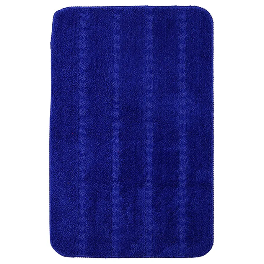 Saral Home Microfiber Soft Anti Slip Water Absorbent Door Mat | Bath Mat with Rubber Bottom | Soft & Super Absorbent Mats for Shower | Quick-Drying Mats for Kitchen Bathroom|Set of 2